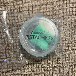 Promotional Wonderful Pistachios Foam Ear Plugs in case